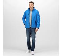 Regatta Octagon II oxford blue/black men's waterproof stretch softshell jacket