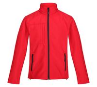 Regatta Octagon Ii Red Men's Waterproof Stretch Softshell Jacket #tra688