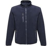 (M, Navy/Navy) Regatta Omicron III Waterproof Fleece Jacket