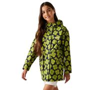 Regatta Girls Orla Kiely Swing Waterproof Jacket Spinning Flower Navy, Size: 11-12 Years