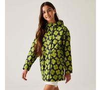 Regatta Girls Orla Kiely Swing Waterproof Jacket Spinning Flower Navy, Size: 11-12 Years