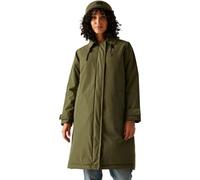 Regatta Women's Orla Kiely Hooded Waterproof Insulated Mac in Olive | Size: 8 Regatta Olive 8