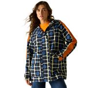 Regatta Women's Orla Kiely Mid Length Waterproof Jacket in Stone | Size: 14 Regatta Stone 14