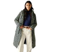Regatta Orla Long Length Waterproof Jacket Blue 46 Woman