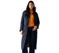 Regatta Orla Mid Length Quilt Jacket Blue 44 Woman