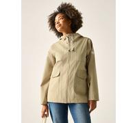 Regatta Orlea Oversized Hooded Rain Jacket Beige