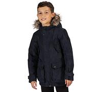 Regatta Pazel Waterproof Breathable Taped Seams Insulated Lined Hooded Parka Jacket - Navy, 3-4