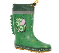 Regatta Peppa Pig Puddle Wellies Dino Green, Size: UK Junior 2