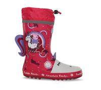 Regatta Peppa Pig Puddle Wellies Winterberry Unicorn, Size: UK Infant 10