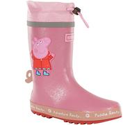 Regatta Peppa Pig Puddle Wellies Peppa Pink, Size: UK 3
