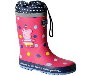 Regatta Peppasplash Welly, Unisex-Kids Rain Boot Size: 11.5 UK Child