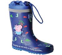 Regatta Boys Peppa Pig Splash Welly, Blue, Size 12 Blue