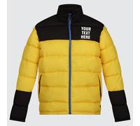Regatta Personalised Mens Custom Text Printed Jacket Vintage Puffer Top S-3XL