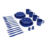 Regatta Plain 4 Person Picnic Set - Oxford Blue - One Size - Oxford Blue - 100% Mixed