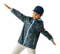 Regatta Unisex Kids Printed Lever II Waterproof Jacket Walking Hiking Coat