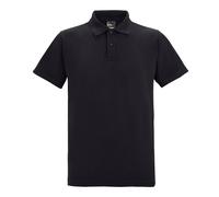 Regatta Pro Black Polycotton Pique Polo Shirt