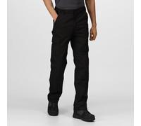 Regatta Men's Pro Cargo Trousers TRJ500 Multi-Pocket Black 36" 30"