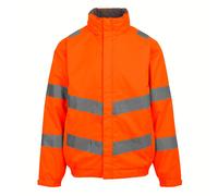 Hi-Vis Pro Contract Dover Jacket Regatta Burnt Orange 4XL