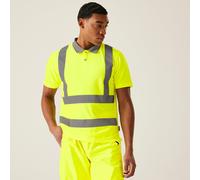 Regatta Pro Contract high visibility yellow work polo shirt TRS271