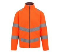 Regatta Pro Contract Thor high visibility orange waterproof work fleece