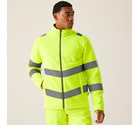 Regatta Pro Contract Thor High Visibility Yellow Waterproof Work Fleece