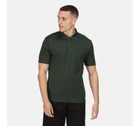 Regatta Pro Green Men's Wicking Short-sleeve Work Polo Shirt