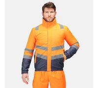 Regatta Pro Hi Vis Classic Bomber Jacket Waterproof Reflective