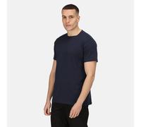 Regatta Pro Navy Men's Soft-touch Cotton T-shirt Tee #TRS225