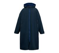 Regatta Pro navy/royal blue waterproof fleece lined hooded changing robe TRW606