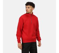 Regatta Pro Red Men's Quarter-zip Work Sweatshirt #TRF685
