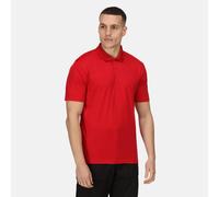 Regatta Pro Red Men's Wicking Short-sleeve Work Polo Shirt
