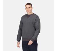 Regatta Mens Pro Crew Neck Sweatshirt (4XL) (Seal Grey)