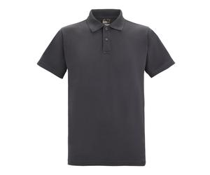 Regatta Pro Solid Grey Polycotton Pique Polo Shirt Trs101