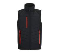 Regatta Pro Universal black/red water repellent bodywarmer TRB203