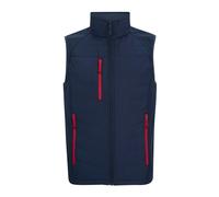 Regatta Pro Universal navy blue/red water repellent bodywarmer TRB203