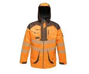 Regatta Profession Hi-Vis Tactical Threads Mens Parka Jacket