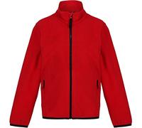 Regatta Professional Boys Full Zip Micro Fleece Jacket, Classic Red, 34 EU