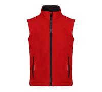 Regatta Childrens Unisex Childrens/Kids Ablaze Softshell Reflective Gilet (Classic Red/Black) - Size 5-6Y