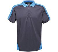 Regatta Professional Contrast Coolweave Wicking Polo Shirt, Quick Dry & Side Vents - Perfect for Workwear, Outdoor Activities