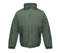 Regatta Dover Green/grey Men's Waterproof Fleece-lined Bomber Jacket #TRW297