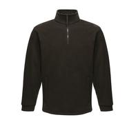 Regatta Mens Great Outdoors Unisex Thor Overhead Half Zip Anti-Pill Fleece Sweater (170 GSM) - Black - Size 2XL