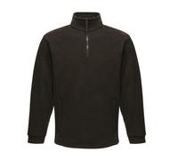 Regatta Mens Great Outdoors Unisex Thor Overhead Half Zip Anti-Pill Fleece Sweater (170 GSM) - Black - Size X-Large