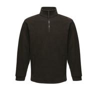 Regatta Mens Great Outdoors Unisex Thor Overhead Half Zip Anti-Pill Fleece Sweater (170 GSM) - Black - Size Medium