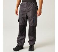 Regatta Men's Heroic Cargo Work Trousers TRJ366R387NV Mid Grey Size 38R