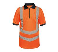 Regatta Professional TRS189 Mens Hi Vis Pro Reflective Polo Work Shirt S