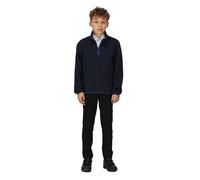 Regatta Professional Kids Microfleece Half Zip Fleece Top - Navy - 32In - Navy