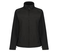 Regatta Professional Ladies Uproar Softshell Wind Resistant Jacket - All Black - 22 - All Black - 96% Polyester/4% Elastane