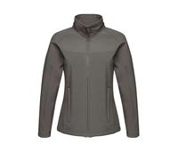 Regatta Professional Ladies Uproar Softshell Wind Resistant Jacket - Seal Grey - 16 - Seal Grey - 96% Polyester/4% Elastane