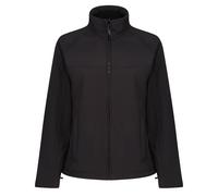 Regatta Womens Ladies Uproar Softshell Wind Resistant Jacket - Black - Size 16 UK