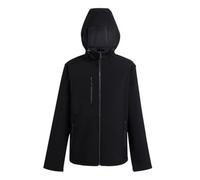 Regatta Professional Mens 2 Layer Soft Shell Jacket Black/seal Grey (3Xl)